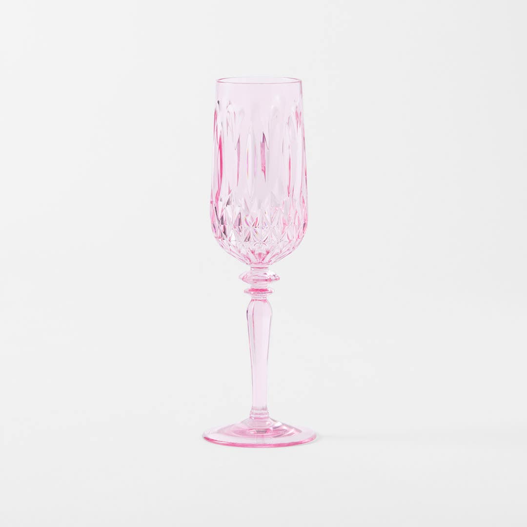 Crystal Look Outdoor Acrylic Drinkware - Pink