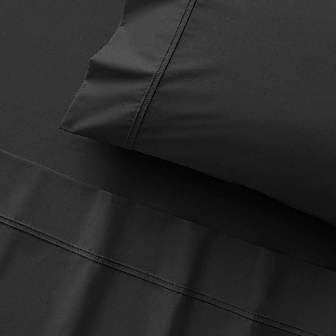 Perfects 250 TC Cotton Blend Sheets - Black