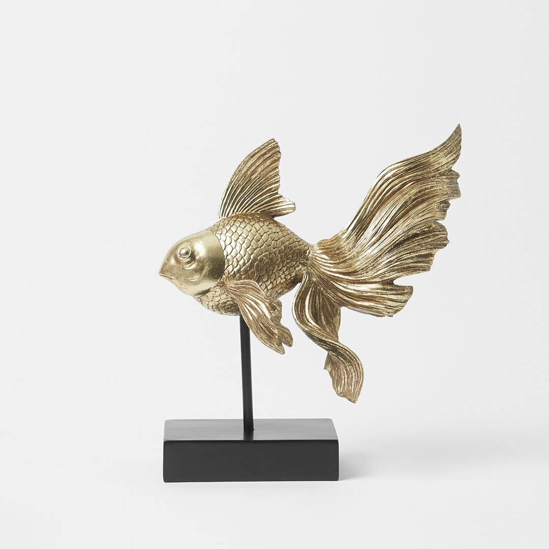 Goldfish On Stand - Medium