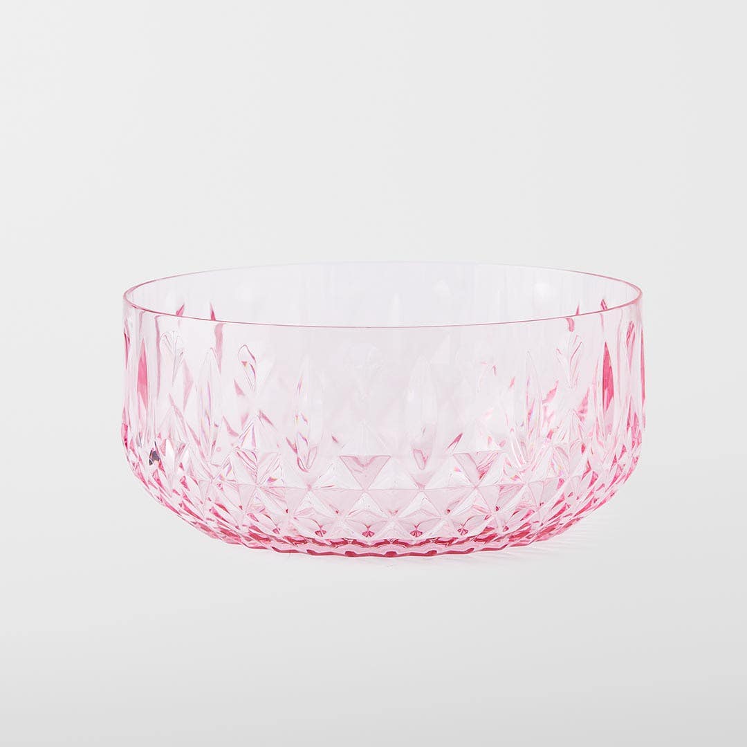 Crystal Look Outdoor Acrylic Dining - Pink