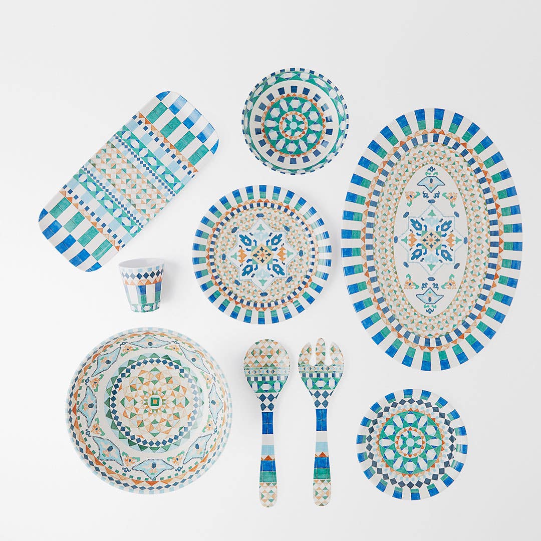 Kasbah Melamine Salad Bowl