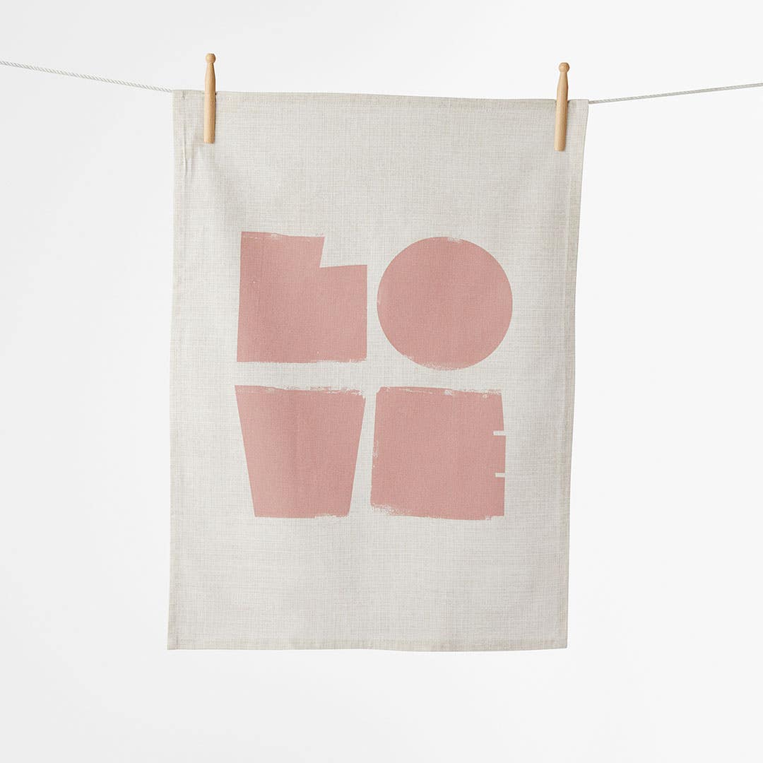 Love Tea Towels - Set Of 3