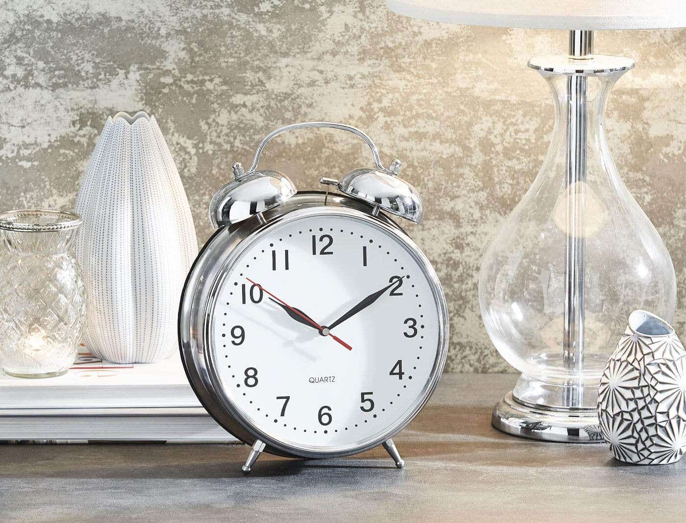 Vintage Style Alarm Clock Large