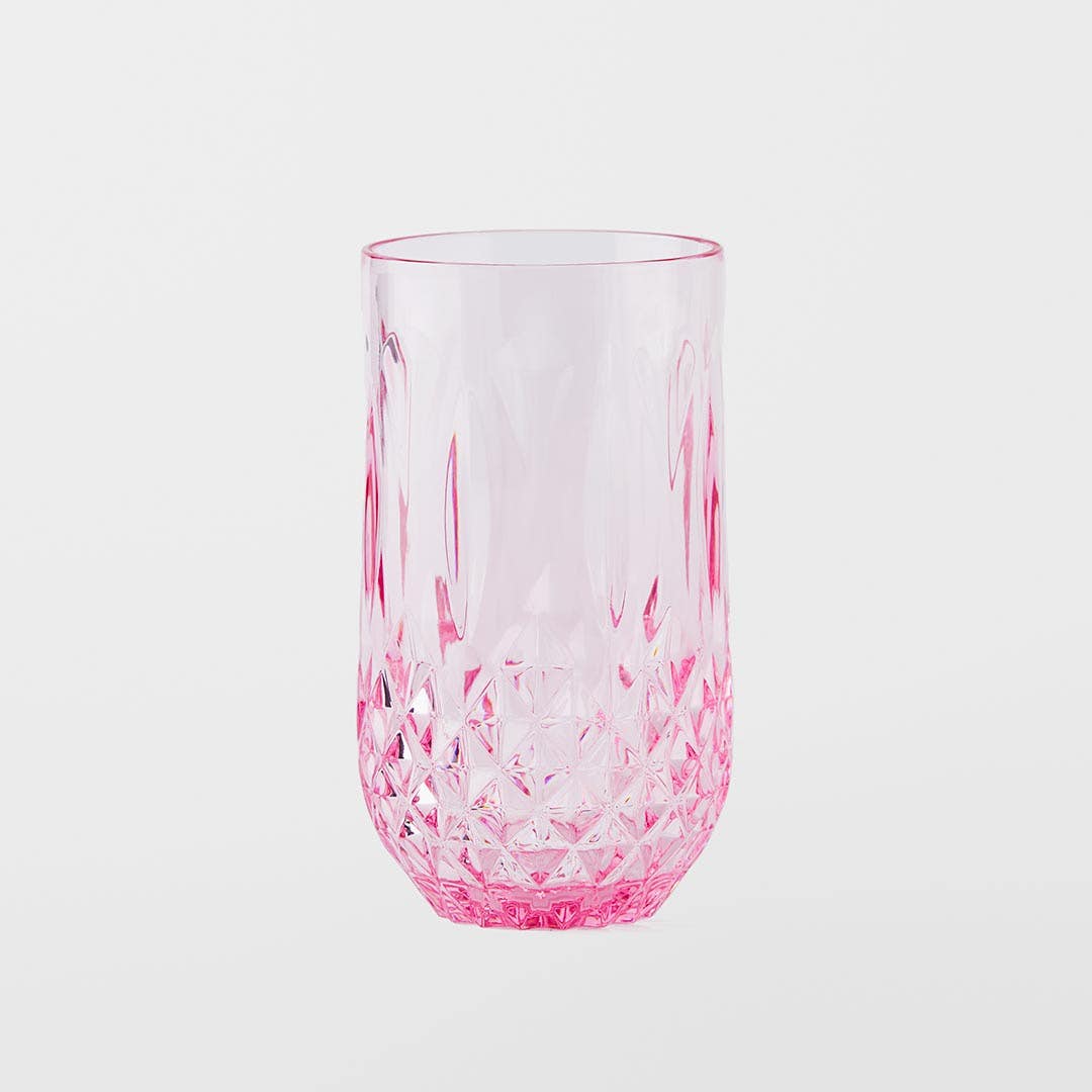 Crystal Look Highball - Pink