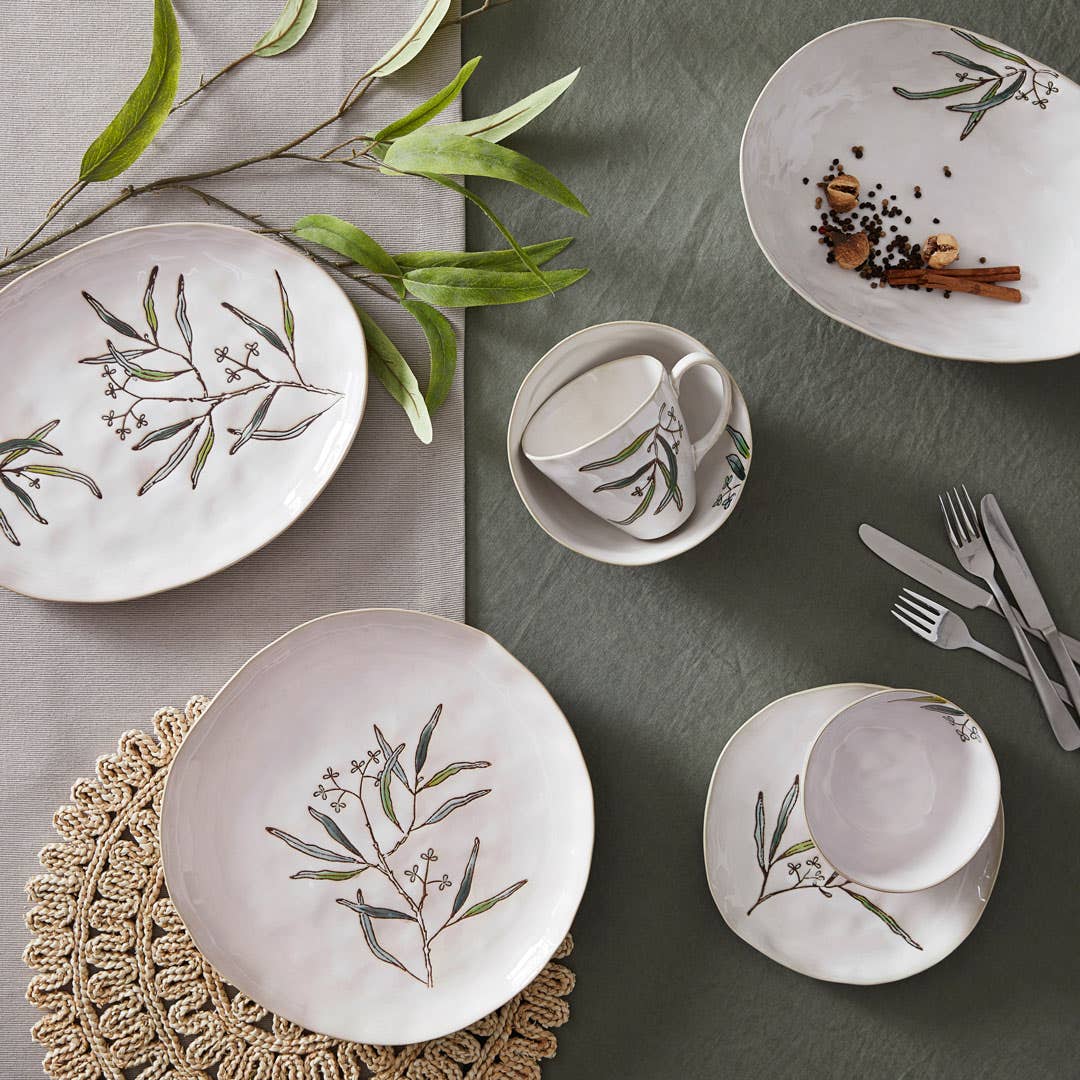 Eucalypt Dining - Ivory Green