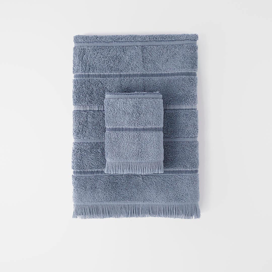 Emira Towel - Denim Blue