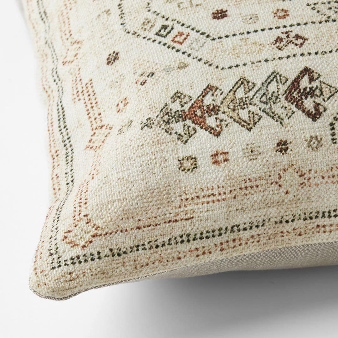 Ryder Printed Cushion - Rust