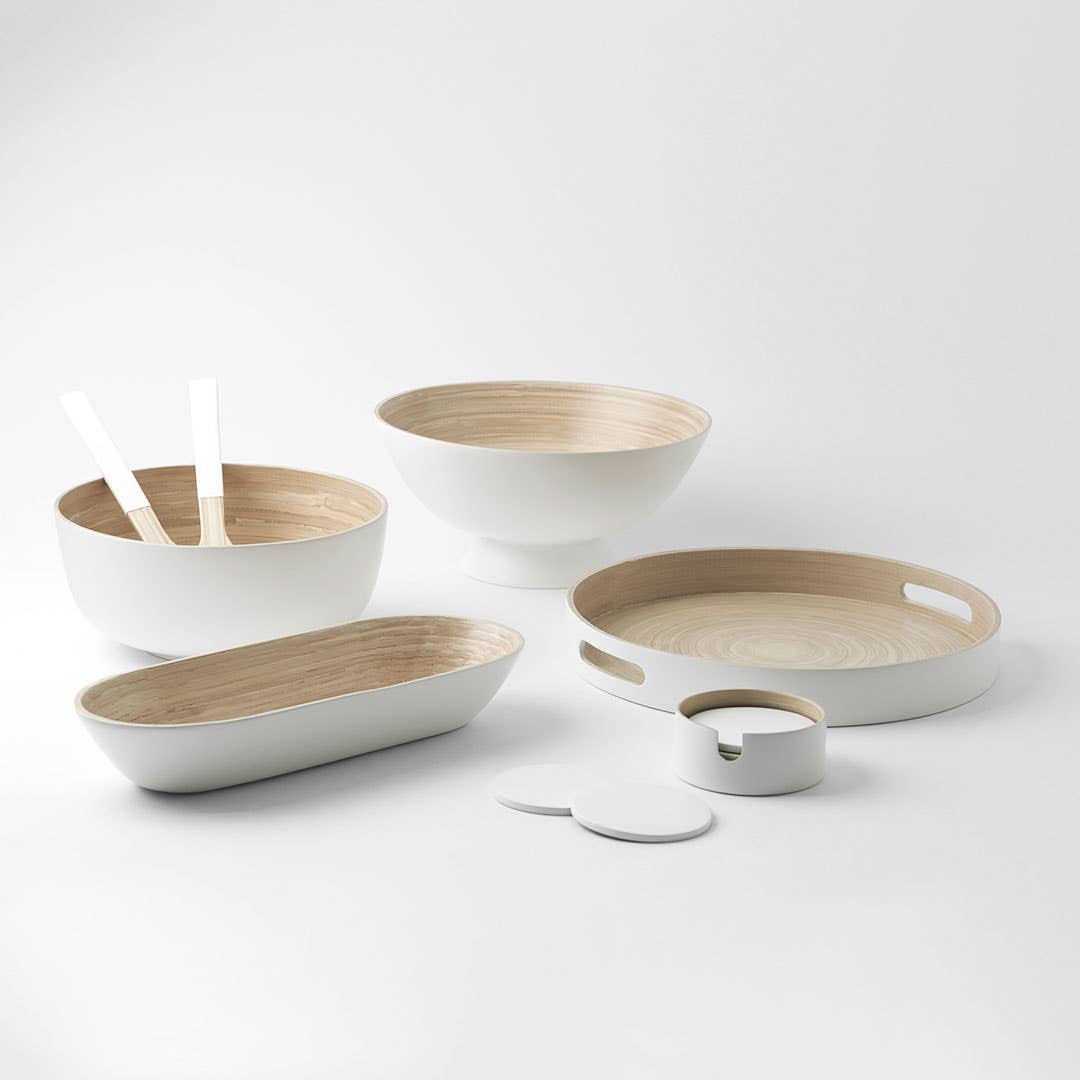 Bamboo Dining - White