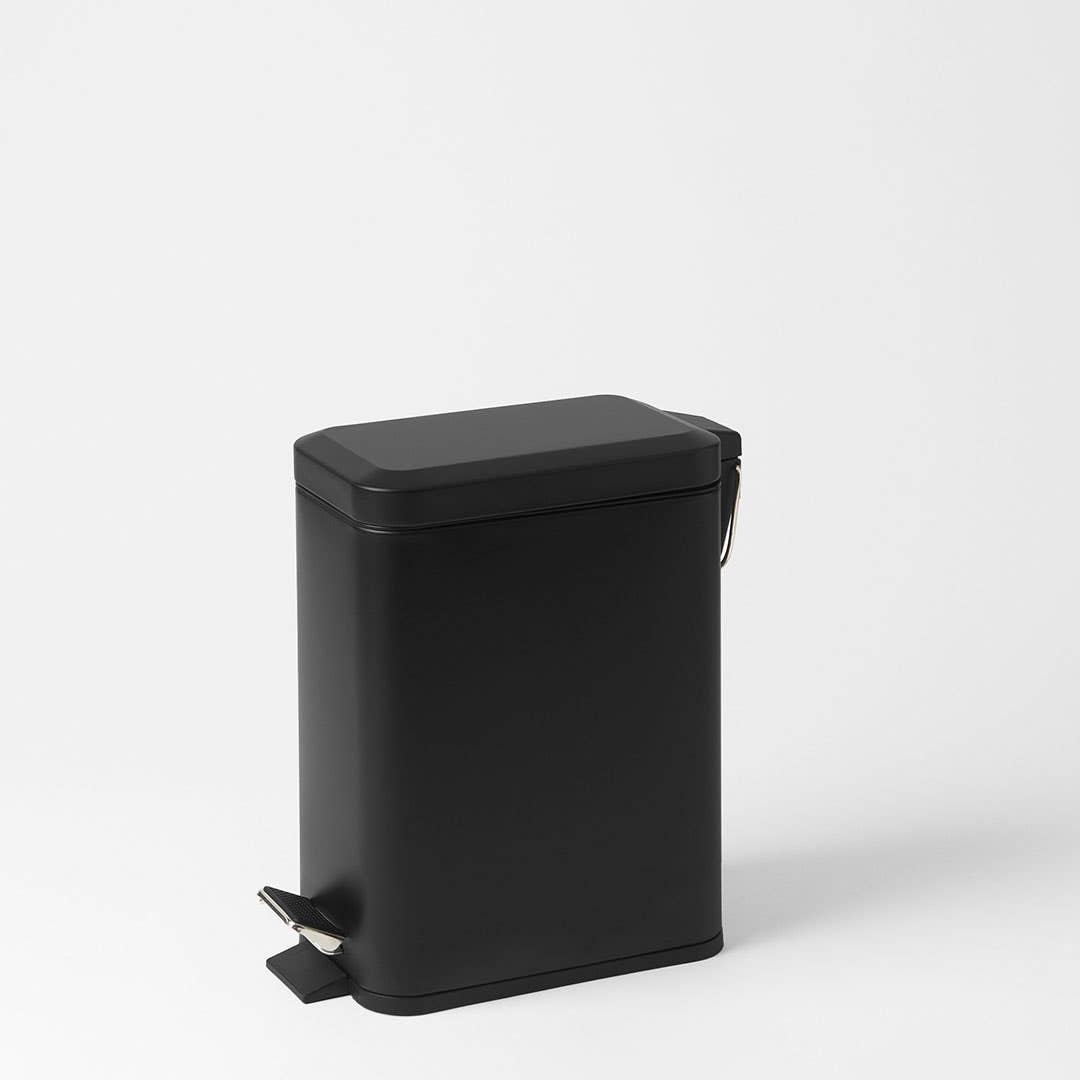 Slimline Pedal Bin 5l - Matte Black