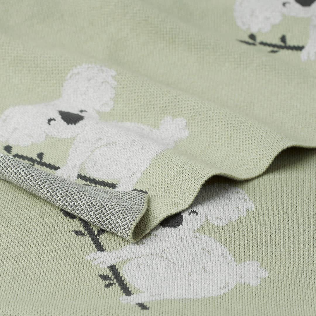 Koala Kids Knitted Throw